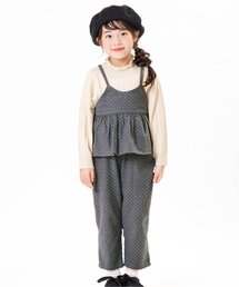 2WAYサロペットパンツ 10分丈