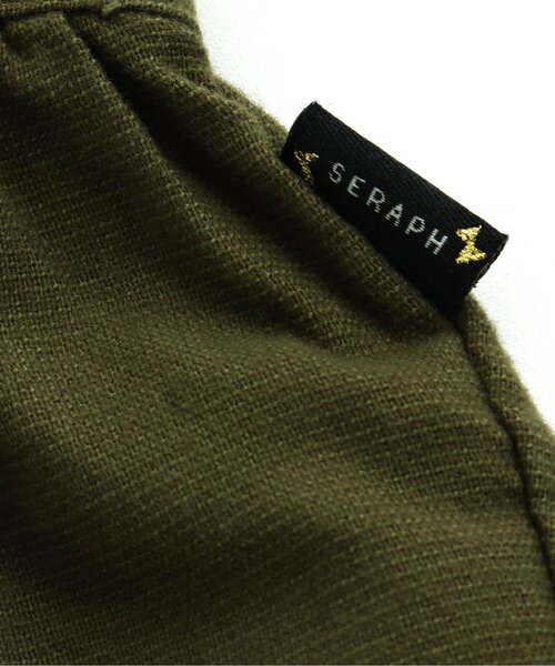 Seraph(セラフ)の「2WAYサロペットパンツ 10分丈(サロペット/オーバーオール・キッズ・チャコール/ブラック/カーキ・140/100/90/120/130/110/80/95)」の16枚目の写真