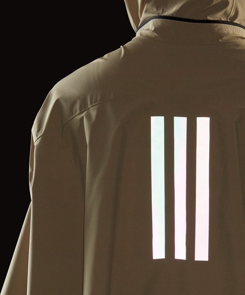 adidas(アディダス)の「マイシェルター RAIN.RDY パーカー / アディダス(トレンチコート・レディース・ベージュ・SMALL/MEDIUM/XX-LARGE/LARGE/X-LARGE)」の7枚目の写真