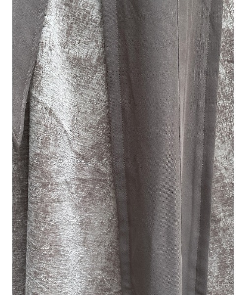 ENVYM（アンビー）の「サイドスウィッチングロングＳＫ（スカート・レディース・モカ/ブラック・FREE）」の4枚目の写真