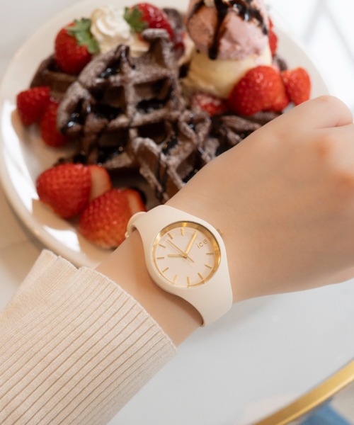 ICE WATCH(アイスウォッチ)の「「Ice-Watch アイスウォッチ」【ブランド累計54万本突破】 ICE glam brushed アイス グラムブラッシュド スモールサイズ 3Hands(アナログ腕時計・レディース・ローズ/ラベンダー/レンガ/ライトグレー/アイボリー/ライトグリーン/バイオレット・FREE/SMALL)」の18枚目の写真