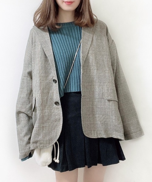 archives（アルシーヴ）の「リブハンドステッチ短丈プルオーバー（ニット/セーター・レディース・ブラック/ブルー/アイボリー/グリーン系その他/イエロー・MEDIUM）」の20枚目の写真