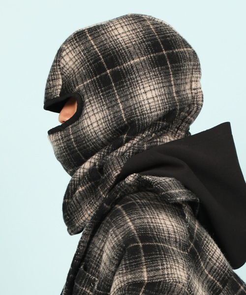 SON OF THE CHEESE（サノバチーズ）の「【SON OF THE CHEESE / サノバチーズ】Balaclava（ニットキャップ/ビーニー・メンズ・ブラック/ベージュ・FREE）」の3枚目の写真