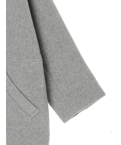 CRAFT STANDARD BOUTIQUE(クラフトスタンダードブティック)の「コクーンコート *◇(ノーカラーコート・レディース・チャコールグレー/ブラウン/グレー・FREE)」の16枚目の写真