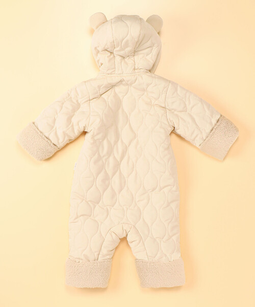 COMME CA ISM（コムサイズム）の「中綿おくるみ(60-80サイズ)（おくるみ・キッズ・ベージュ/アイボリー・60-80cm）」の3枚目の写真