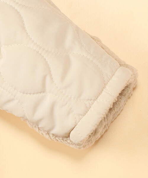 COMME CA ISM（コムサイズム）の「中綿おくるみ(60-80サイズ)（おくるみ・キッズ・ベージュ/アイボリー・60-80cm）」の15枚目の写真