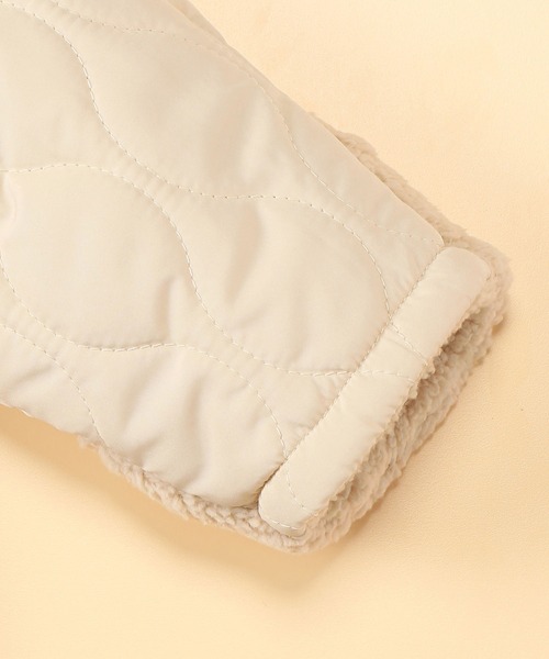 COMME CA ISM（コムサイズム）の「中綿おくるみ(60-80サイズ)（おくるみ・キッズ・ベージュ/アイボリー・60-80cm）」の8枚目の写真