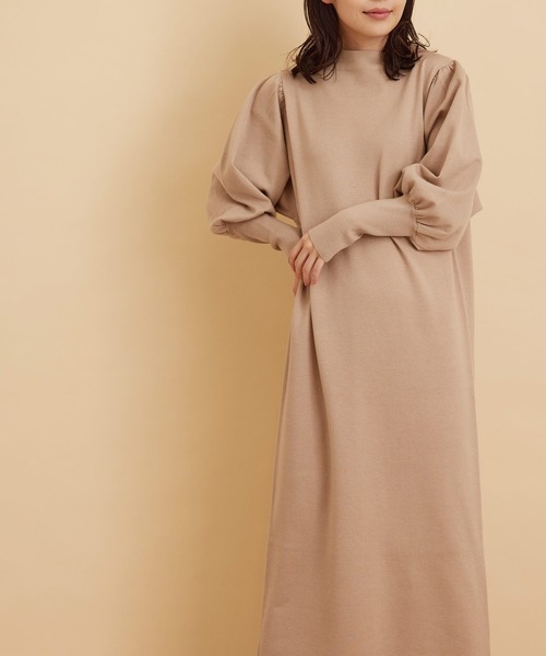 セール ボリュームギャザースリーブニットワンピース ワンピース Salon Adam Et Et Rope サロン エ アダム