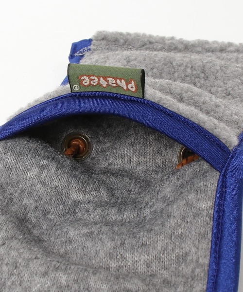 PHATEE（ファッティー）の「▲【PHATEE】ファッティーBOA POACH（ボディバッグ/ウエストポーチ・メンズ・グレー/ネイビー/ナチュラル/ブラック・FREE）」の7枚目の写真