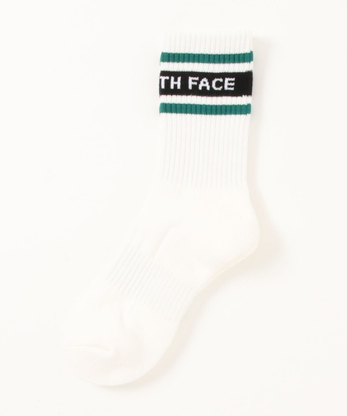 THE NORTH FACE(ザノースフェイス)の「THE NORTH FACE(ザ・ノースフェイス) / ライン ロゴ ソックス SOCKS MID(ソックス/靴下・メンズ・ブラック/ベージュ/イエロー/ホワイト/ブラック系その他/レッド/グリーン・M/L)」の5枚目の写真