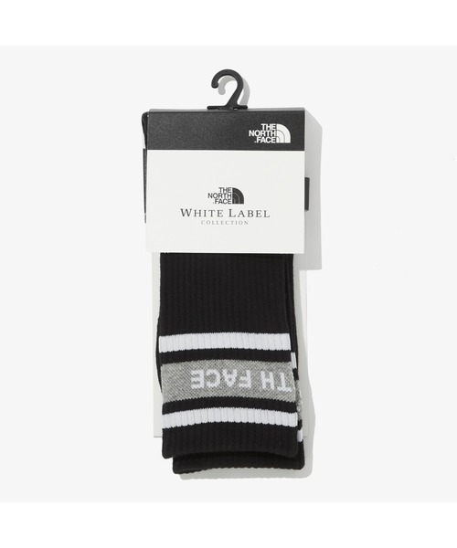 THE NORTH FACE(ザノースフェイス)の「THE NORTH FACE(ザ・ノースフェイス) / ライン ロゴ ソックス SOCKS MID(ソックス/靴下・メンズ・ブラック/ベージュ/イエロー/ホワイト/ブラック系その他/レッド/グリーン・M/L)」の16枚目の写真