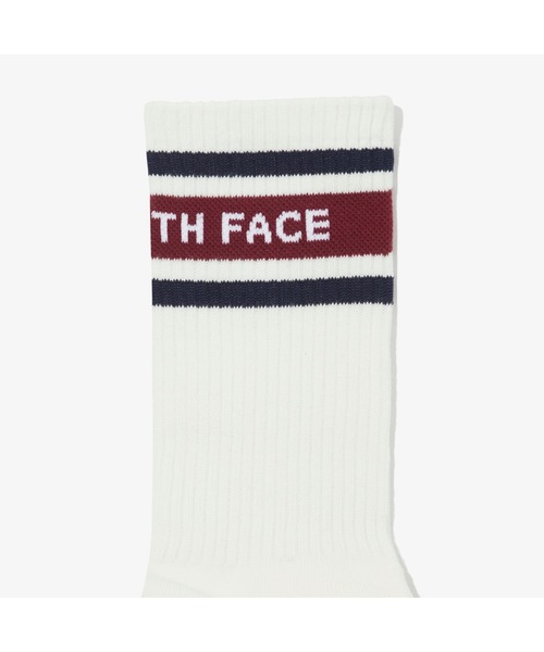THE NORTH FACE(ザノースフェイス)の「THE NORTH FACE(ザ・ノースフェイス) / ライン ロゴ ソックス SOCKS MID(ソックス/靴下・メンズ・ブラック/ベージュ/イエロー/ホワイト/ブラック系その他/レッド/グリーン・M/L)」の10枚目の写真