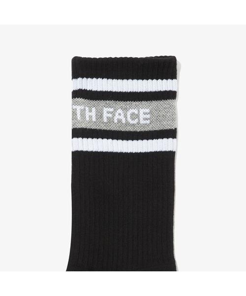 THE NORTH FACE(ザノースフェイス)の「THE NORTH FACE(ザ・ノースフェイス) / ライン ロゴ ソックス SOCKS MID(ソックス/靴下・メンズ・ブラック/ベージュ/イエロー/ホワイト/ブラック系その他/レッド/グリーン・M/L)」の14枚目の写真