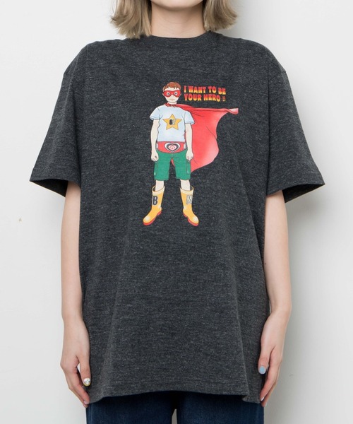 WEGO GRAPHICS(ウィゴーグラフィックス)の「WEGO/放課後アート部 BlackMilk T(Tシャツ/カットソー・メンズ・ホワイト/ブラック系その他・MEDIUM/LARGE/X-LARGE)」の5枚目の写真