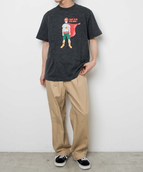 WEGO GRAPHICS(ウィゴーグラフィックス)の「WEGO/放課後アート部 BlackMilk T(Tシャツ/カットソー・メンズ・ホワイト/ブラック系その他・MEDIUM/LARGE/X-LARGE)」の11枚目の写真