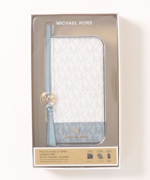 MICHAEL KORS JET SET CHARM FOLIO MKロゴカバー JET SET CHARM(ジェット セット チャーム) MKロゴ FOLIO ケース