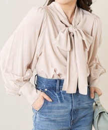 Chico | 2wayボウタイボリューム袖ブラウス(シャツ/ブラウス)