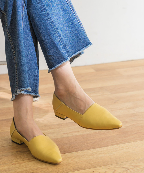 URBAN RESEARCH（アーバンリサーチ）の「レザーバブーシュ（その他シューズ・レディース・ブラック/ネイビー/イエロー系その他・36/37/38）」の3枚目の写真