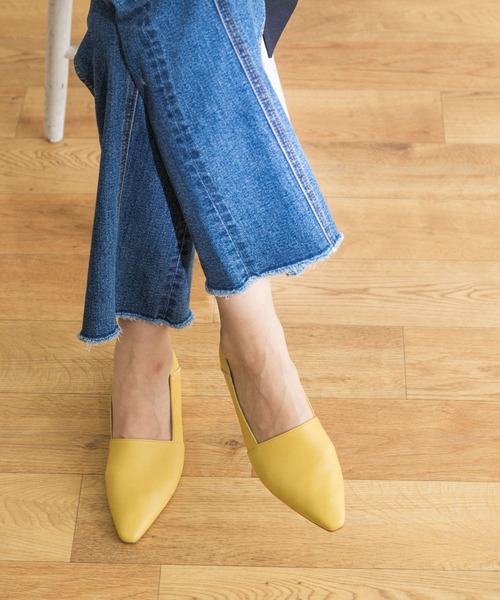 URBAN RESEARCH（アーバンリサーチ）の「レザーバブーシュ（その他シューズ・レディース・ブラック/ネイビー/イエロー系その他・36/37/38）」の13枚目の写真
