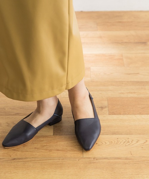 URBAN RESEARCH（アーバンリサーチ）の「レザーバブーシュ（その他シューズ・レディース・ブラック/ネイビー/イエロー系その他・36/37/38）」の11枚目の写真