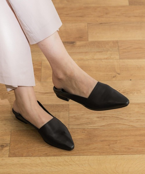 URBAN RESEARCH（アーバンリサーチ）の「レザーバブーシュ（その他シューズ・レディース・ブラック/ネイビー/イエロー系その他・36/37/38）」の20枚目の写真