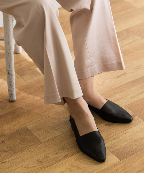 URBAN RESEARCH（アーバンリサーチ）の「レザーバブーシュ（その他シューズ・レディース・ブラック/ネイビー/イエロー系その他・36/37/38）」の7枚目の写真