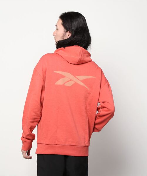 Reebok（リーボック）の「MYT スウェットシャツ / MYT Sweatshirt（パーカー・メンズ・レッド系その他/ブラック・SMALL/MEDIUM/LARGE/X-LARGE/XX-LARGE/X-SMALL/XXX-LARGE）」の8枚目の写真