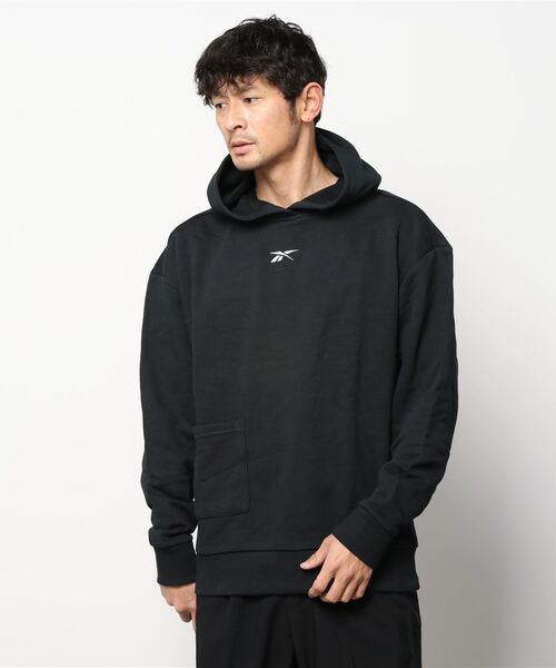 Reebok（リーボック）の「MYT スウェットシャツ / MYT Sweatshirt（パーカー・メンズ・レッド系その他/ブラック・SMALL/MEDIUM/LARGE/X-LARGE/XX-LARGE/X-SMALL/XXX-LARGE）」の16枚目の写真