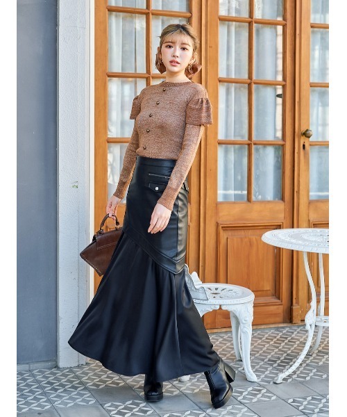 Darich(ダーリッチ)の「レースアップデザインバッグ(ショルダーバッグ・レディース・ブラック/ブラウン/オリーブ・FREE)」の9枚目の写真