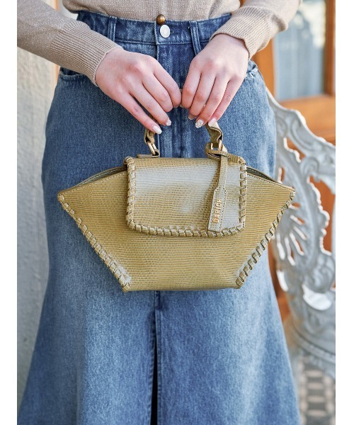 ダーリッチ ショルダーバッグ レースアップデザインバッグ（ショルダーバッグ）｜Darich