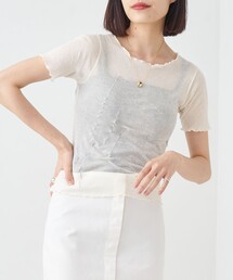 Baserange/ベースレンジ AROOSTOOK TEE / シアーショートスリーブカットソー
