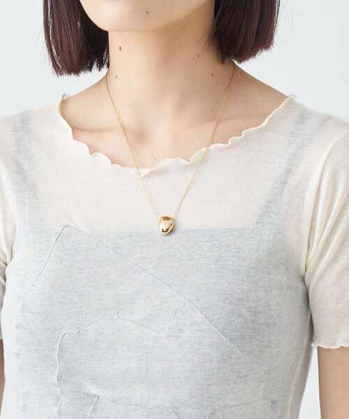 BASERANGE(ベースレンジ)の「Baserange/ベースレンジ AROOSTOOK TEE / シアーショートスリーブカットソー(Tシャツ/カットソー・レディース・ホワイト・S)」の19枚目の写真