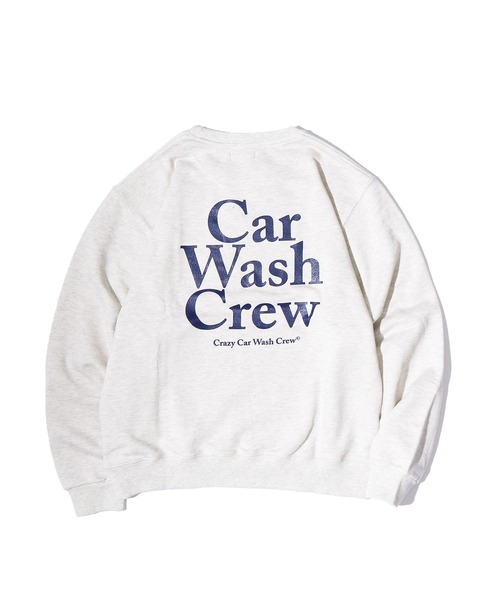 ROOPTOKYO(ループトウキョウ)の「Crazy Car Wash Crew/クレイジーカーウォッシュクルー CAR WASH CREW SWEATSHIRTS(スウェット・メンズ・オートミール/グレー/ブラック・L/XL/XXL)」の3枚目の写真