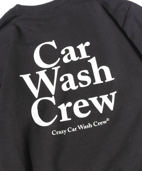 ★人気★【CRAZY CAR WASH CREW】★CAR WASH CREW SWEATSHIRT.S Crazy Car Wash Crew/クレイジーカーウォッシュクルー CAR WASH