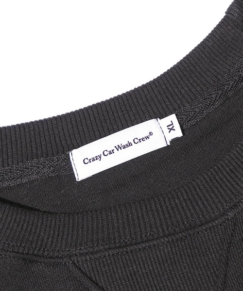 ROOPTOKYO(ループトウキョウ)の「Crazy Car Wash Crew/クレイジーカーウォッシュクルー CAR WASH CREW SWEATSHIRTS(スウェット・メンズ・オートミール/グレー/ブラック・L/XL/XXL)」の7枚目の写真