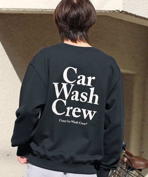 ROOPTOKYO(ループトウキョウ)の「Crazy Car Wash Crew/クレイジーカーウォッシュクルー CAR WASH CREW SWEATSHIRTS(スウェット・メンズ・オートミール/グレー/ブラック・L/XL/XXL)」の17枚目の写真