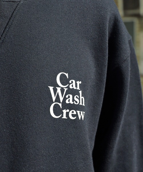 ROOPTOKYO(ループトウキョウ)の「Crazy Car Wash Crew/クレイジーカーウォッシュクルー CAR WASH CREW SWEATSHIRTS(スウェット・メンズ・オートミール/グレー/ブラック・L/XL/XXL)」の16枚目の写真