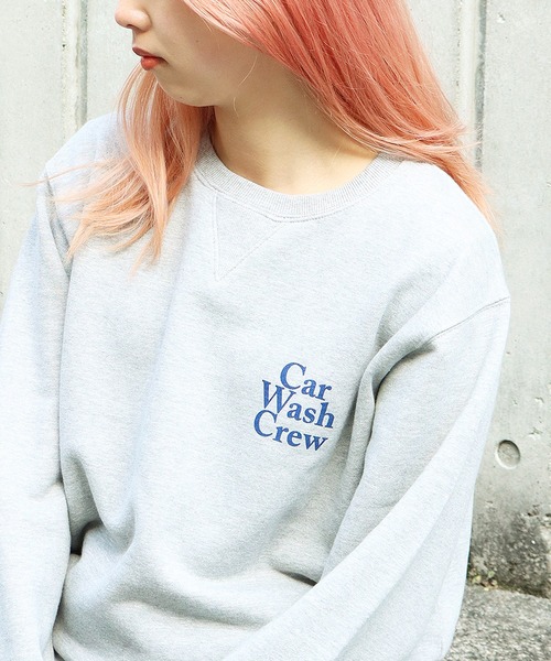 ROOPTOKYO(ループトウキョウ)の「Crazy Car Wash Crew/クレイジーカーウォッシュクルー CAR WASH CREW SWEATSHIRTS(スウェット・メンズ・オートミール/グレー/ブラック・L/XL/XXL)」の19枚目の写真