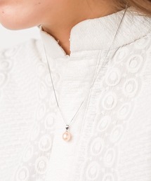 MUSES（ミューズ）の「【W】【it】【MUSES】オーバル淡水パールネックレス（ネックレス）」