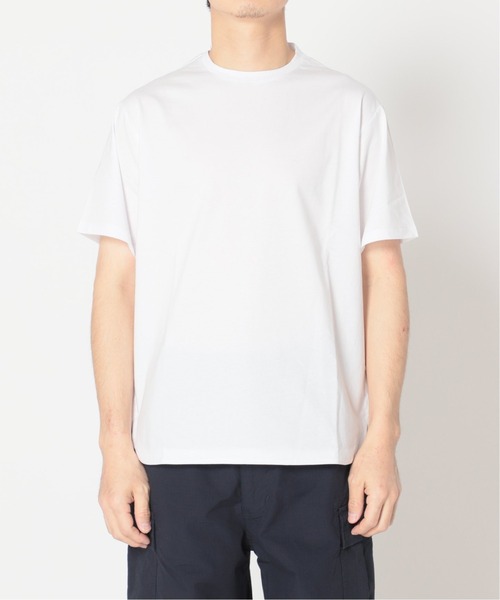 417 EDIFICE（フォーワンセブンエディフィス）の「WEB限定【シャツ+カットソーの2点セット】ストライプノーカラー / Tシャツ（シャツ/ブラウス・メンズ・ブラック/ネイビー・X-LARGE/SMALL/MEDIUM/LARGE）」の15枚目の写真