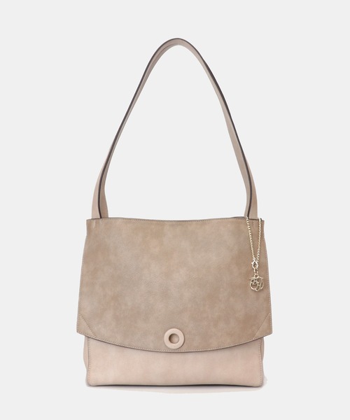 BASE(ベース)の「レディースショルダーバッグ(ショルダーバッグ・レディース・ブラック/ピンク/ブルー/ベージュ/アイボリー/グレー/グリーン/ブラウン・FREE)」の1枚目の写真