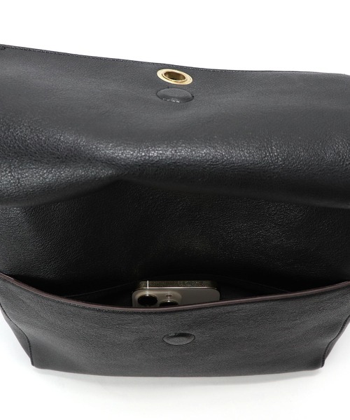 BASE(ベース)の「レディースショルダーバッグ(ショルダーバッグ・レディース・ブラック/ピンク/ブルー/ベージュ/アイボリー/グレー/グリーン/ブラウン・FREE)」の12枚目の写真