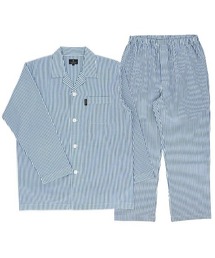 LANVIN（ランバン）の「LANVIN COLLECTION メンズ 綿100％ イージーケア ギンガムチェック柄 パジャマ 54420008（ルームウェア/パジャマ・メンズ）」