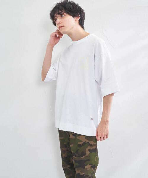 SMITH'S(スミス)の「SMITH'S(スミス)別注ロゴTシャツ(Tシャツ/カットソー・メンズ・ダークグリーン/マスタード/ブラック/ホワイト・LARGE/MEDIUM/SMALL/X-LARGE)」の7枚目の写真