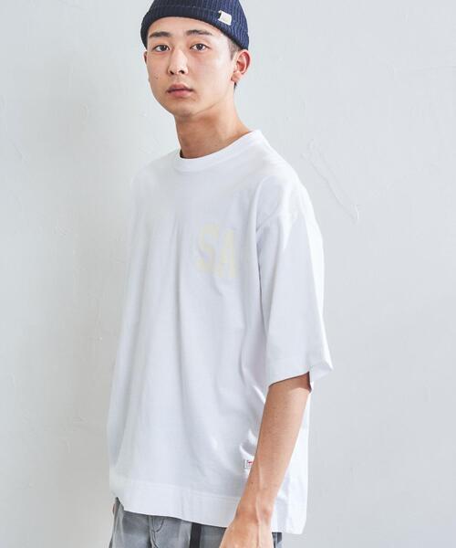 SMITH'S(スミス)の「SMITH'S(スミス)別注ロゴTシャツ(Tシャツ/カットソー・メンズ・ダークグリーン/マスタード/ブラック/ホワイト・LARGE/MEDIUM/SMALL/X-LARGE)」の9枚目の写真