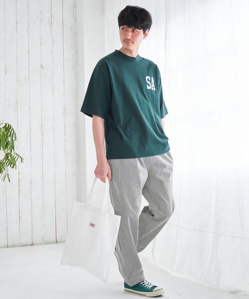 SMITH'S(スミス)の「SMITH'S(スミス)別注ロゴTシャツ(Tシャツ/カットソー・メンズ・ホワイト/マスタード/ブラック/ダークグリーン・MEDIUM/LARGE/X-LARGE/SMALL)」の17枚目の写真