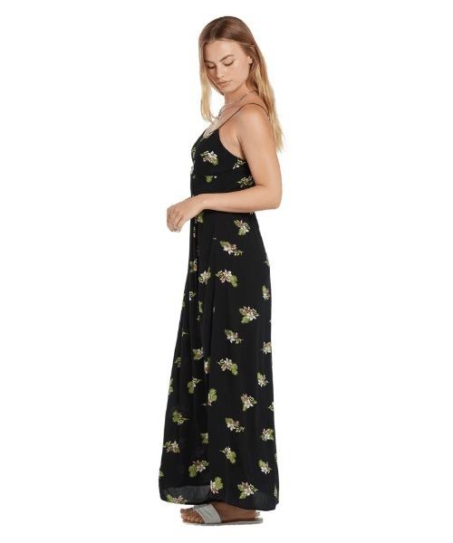 VOLCOM(ボルコム)の「STORMY TROPIX MAXI DRS(ワンピース・レディース・ブラック・SMALL/X-SMALL)」の4枚目の写真