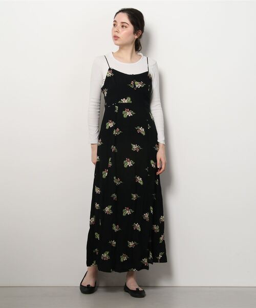VOLCOM(ボルコム)の「STORMY TROPIX MAXI DRS(ワンピース・レディース・ブラック・SMALL/X-SMALL)」の9枚目の写真