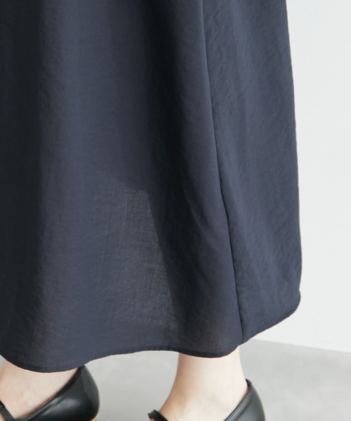 ROPE' PICNIC(ロペピクニック)の「ピンタックワンピース(ワンピース・レディース・ベージュ/ネイビー/ラベンダー・38)」の6枚目の写真