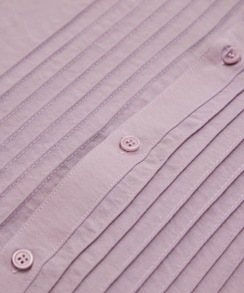 ROPE' PICNIC(ロペピクニック)の「ピンタックワンピース(ワンピース・レディース・ベージュ/ネイビー/ラベンダー・38)」の5枚目の写真